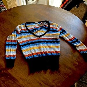 M missoni size 4 knitted sweater